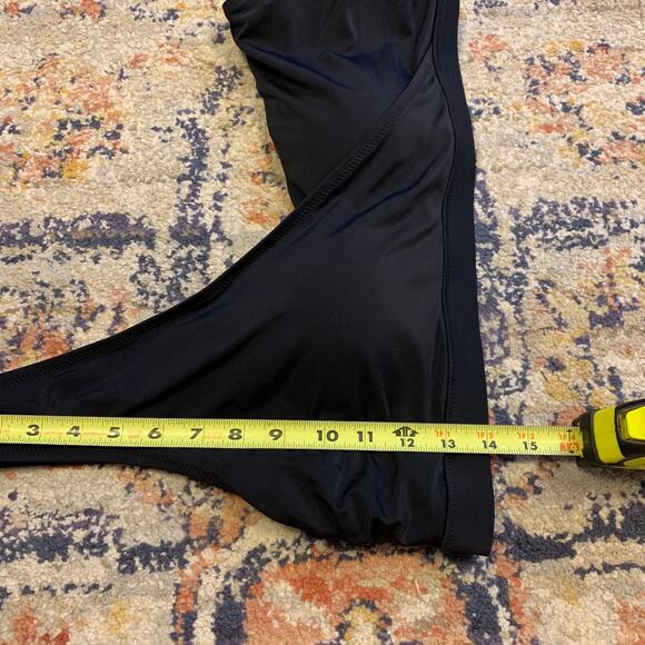 Old Navy Plus Size Black Bikini Top Padded Swim Swimwear Size 1x - Picture 3 of 5